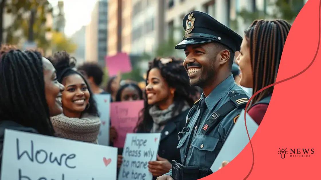 Impact of police tactics on public perception