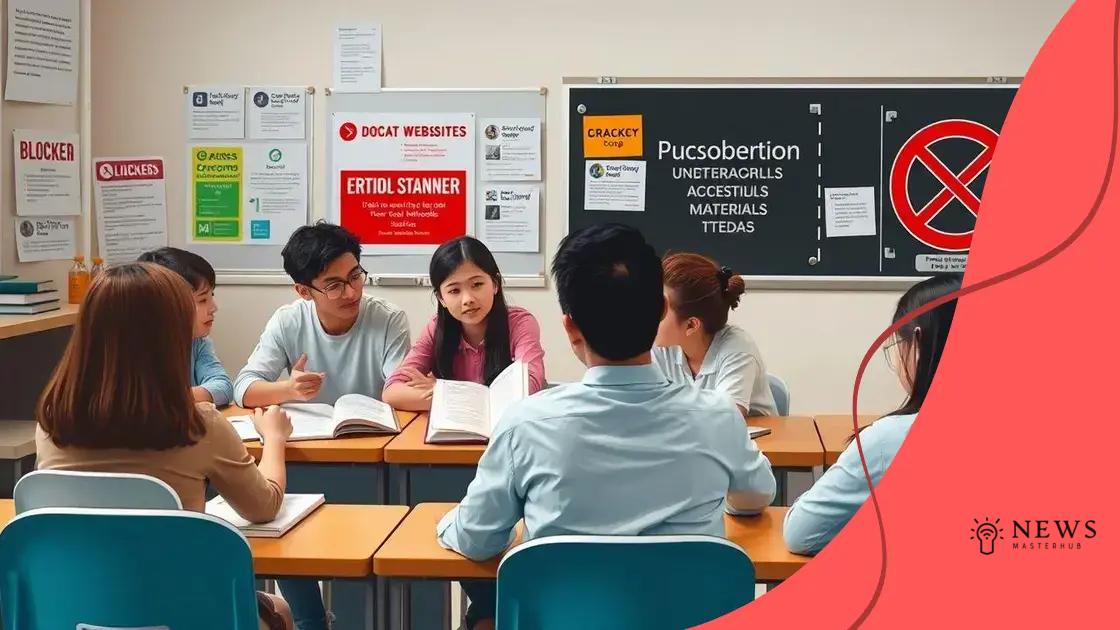 Impact of media censorship on education