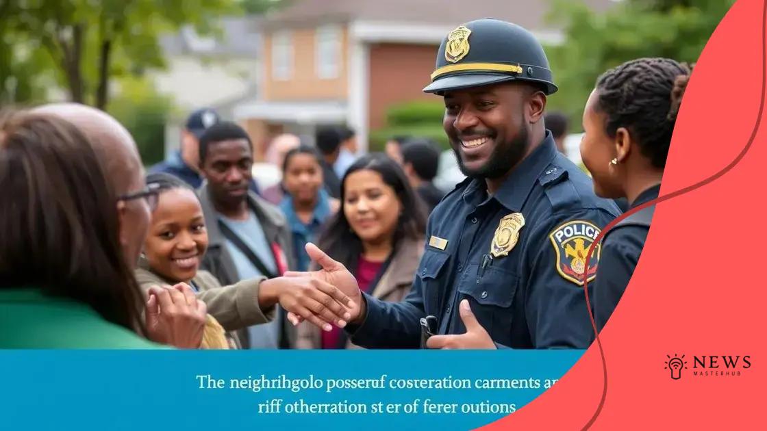 Impact on community relations