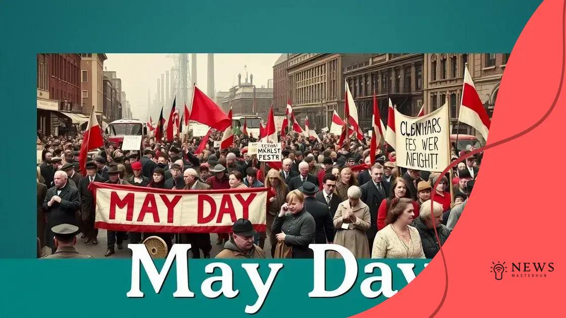 Historical context of May Day demonstrations
