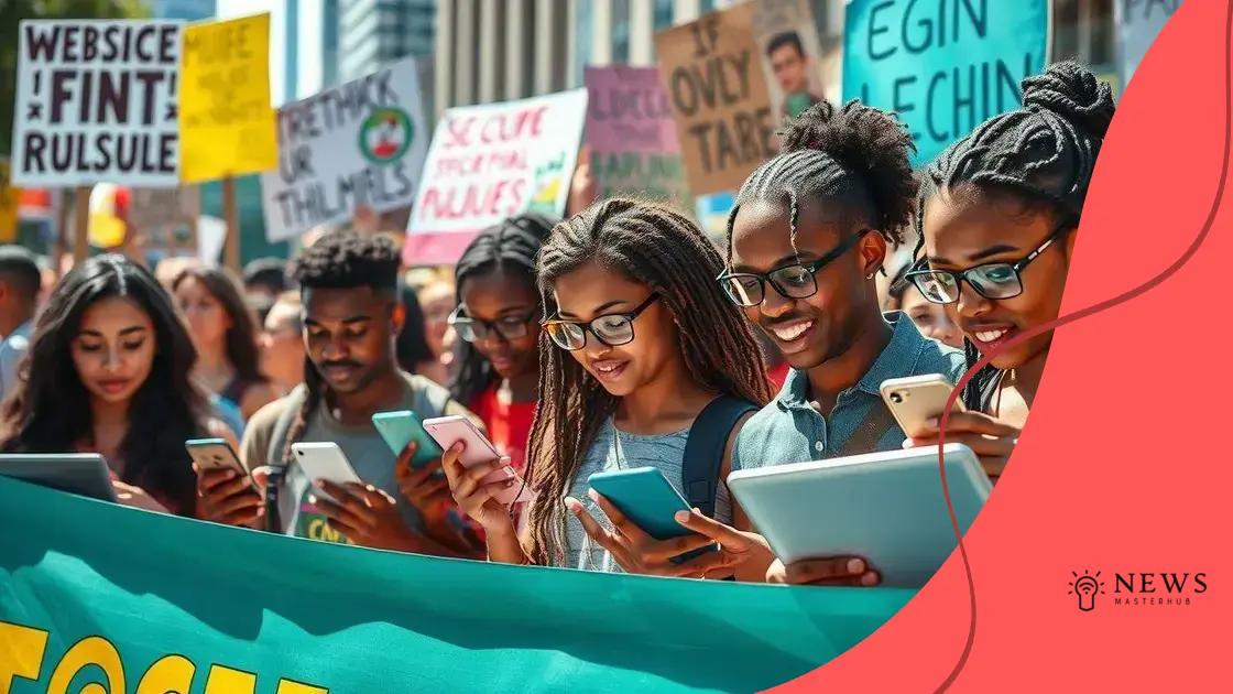The rise of activism through digital platforms