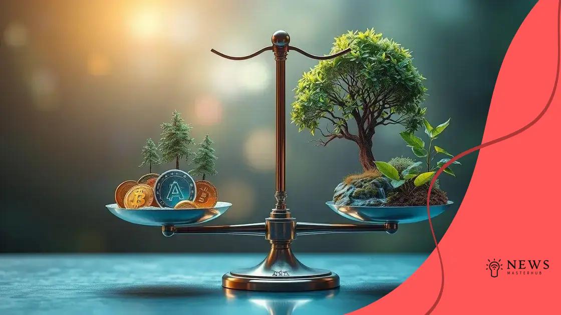 Balancing cryptocurrency use with ecological concerns