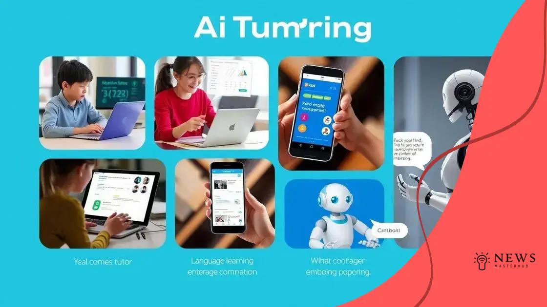 Examples of AI tutors in action