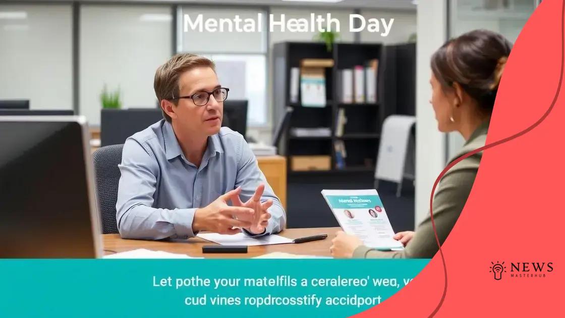 Implementing mental health days in workplace policies