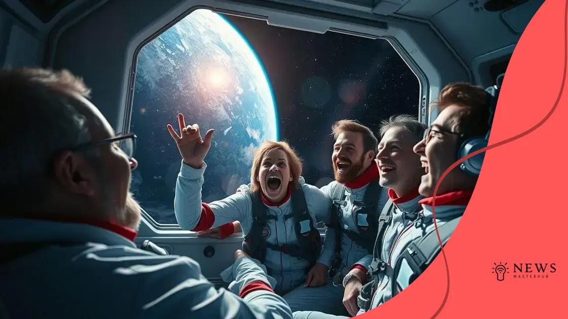 What to expect from a space travel experience
