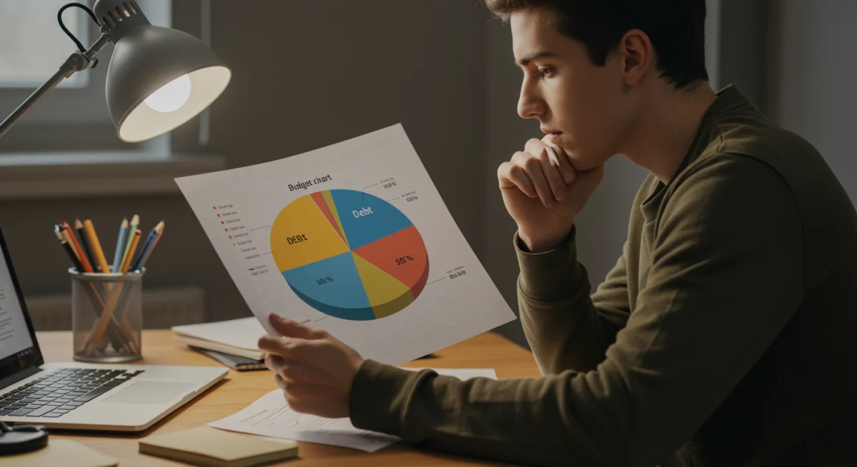 Budgeting and expense tracking for debt reduction strategy.