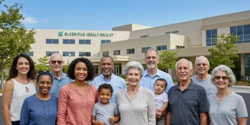 Diverse group benefiting from accessible healthcare coverage