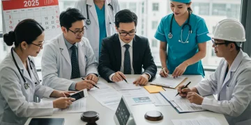 Professionals reviewing 2025 continuing education updates