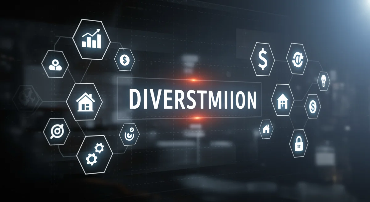 Screen showing a diversified investment portfolio with various asset classes.
