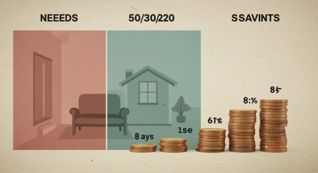 Budgeting for 2026: The 50/30/20 Rule for US Households to Save 20% More Annually