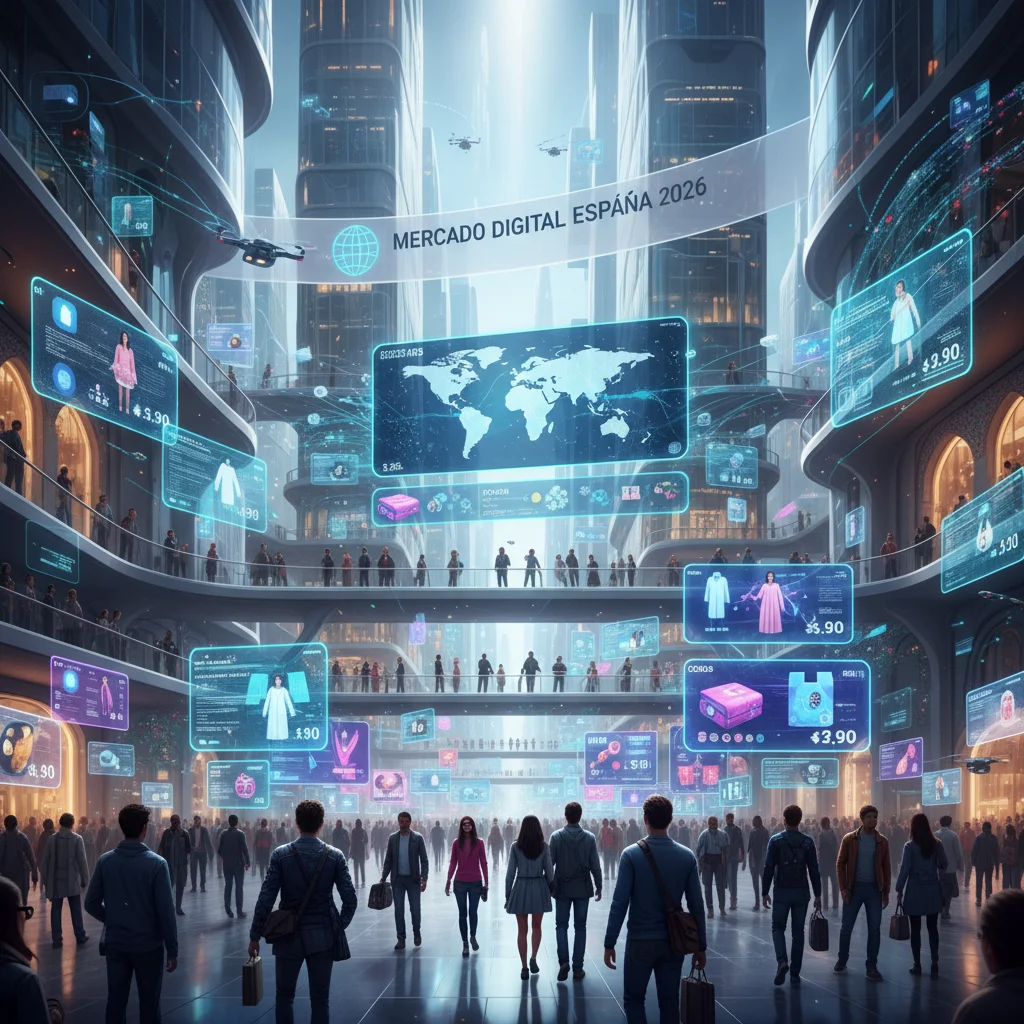 E-commerce España 2026: Adaptación y Estrategias Clave para el 25% Online