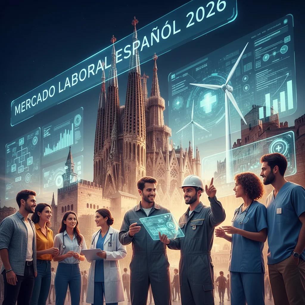 Mercado Laboral Español 2026: Sectores Clave y Salarios en Alza