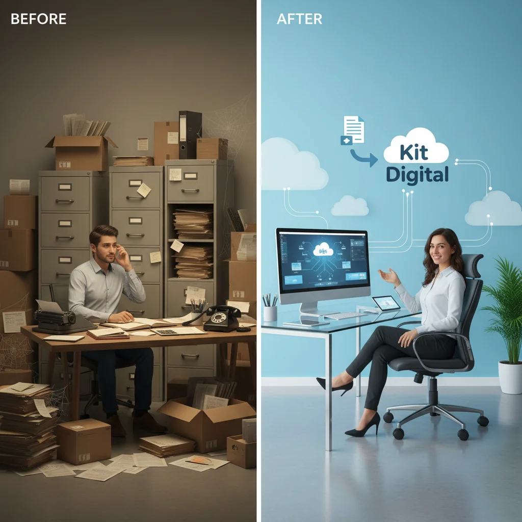 Transformación de una PYME gracias al Kit Digital, de lo analógico a lo digital.