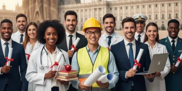 Profesionales diversos con títulos homologados en España 2026