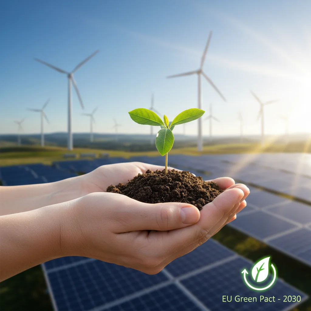 Crecimiento sostenible y energías renovables en el contexto de las normativas europeas.