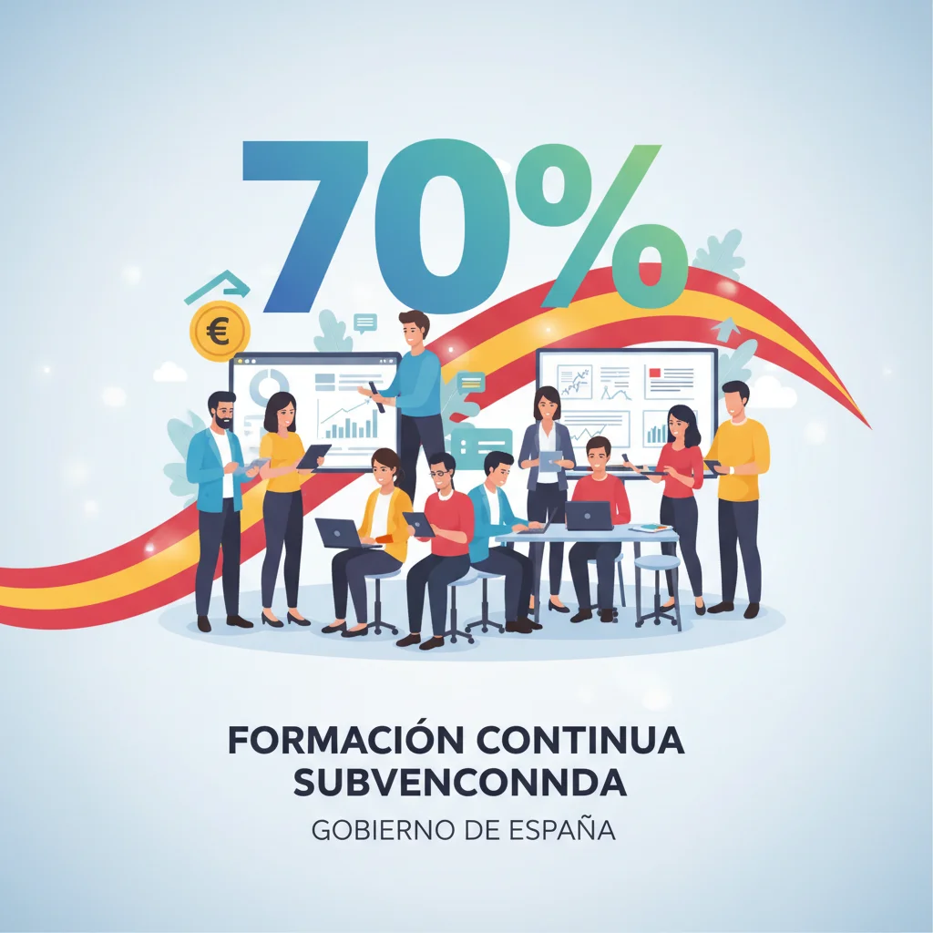 Guía Definitiva 2026: Subvenciones 70% Formación Continua España