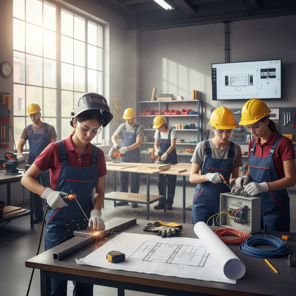 Apprenticeships: Your Debt-Free Path to a Skilled Trade Career by 2026