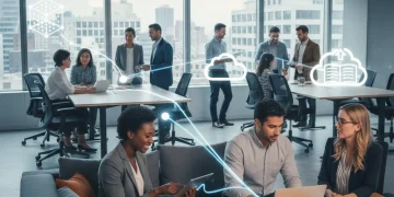 Boost Your Resume: Micro-credentials for 2026 Job Market Success Professionals collaborating, symbolizing career growth with micro-credentials.