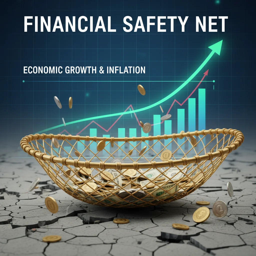 Financial safety net protecting savings from economic shifts