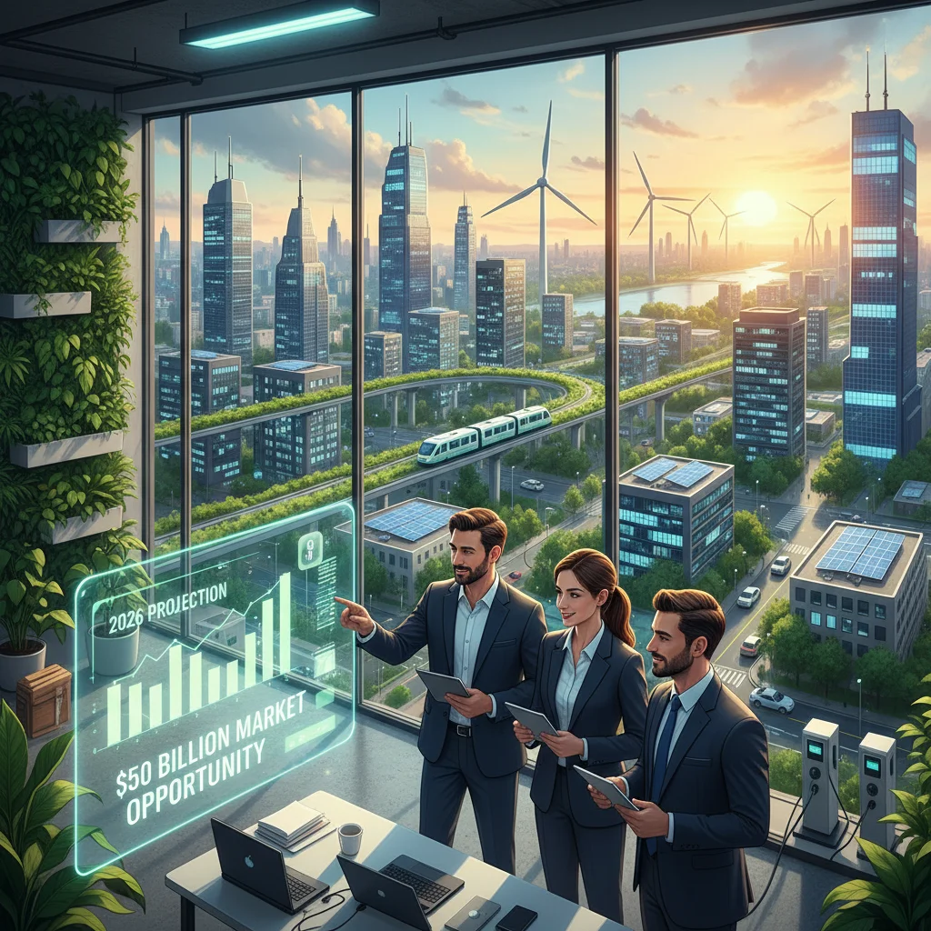 Green Technologies: $50 Billion U.S. Economic Opportunity by 2026