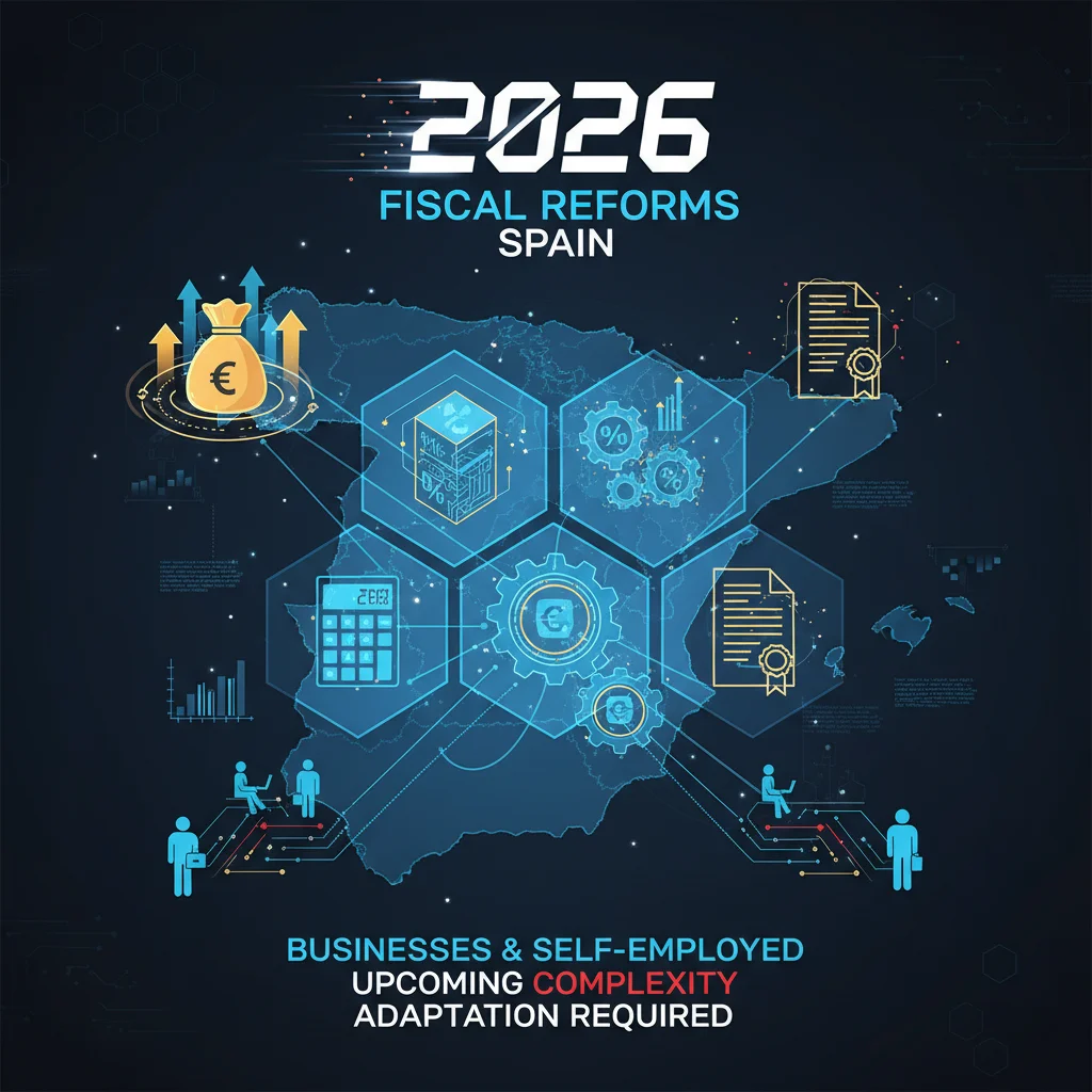 Impuestos España 2026: Novedades Fiscales para Autónomos y Empresas