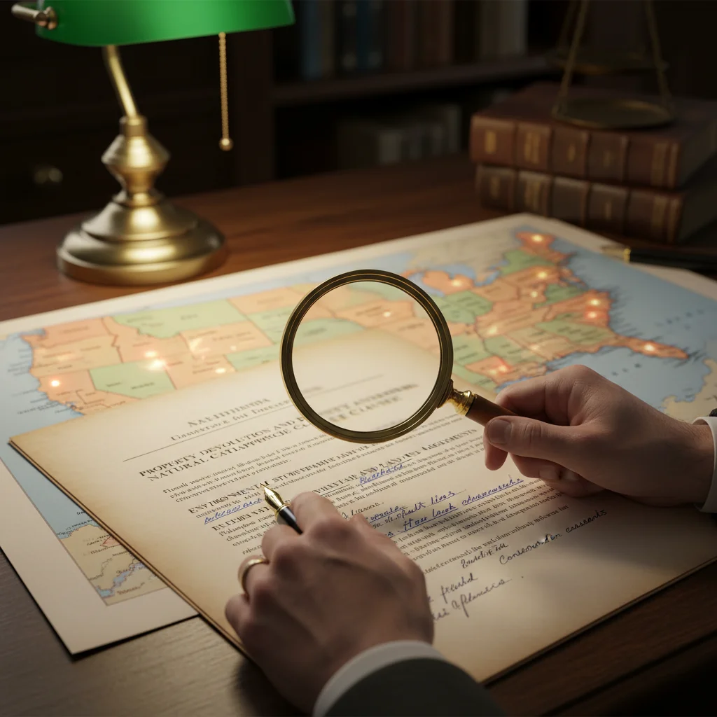 Reviewing legal documents for climate-resilient estate planning