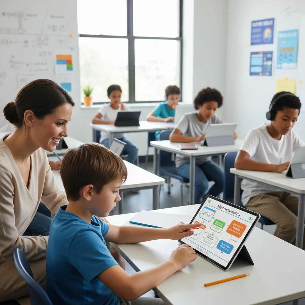 Personalized learning with AI in a classroom setting