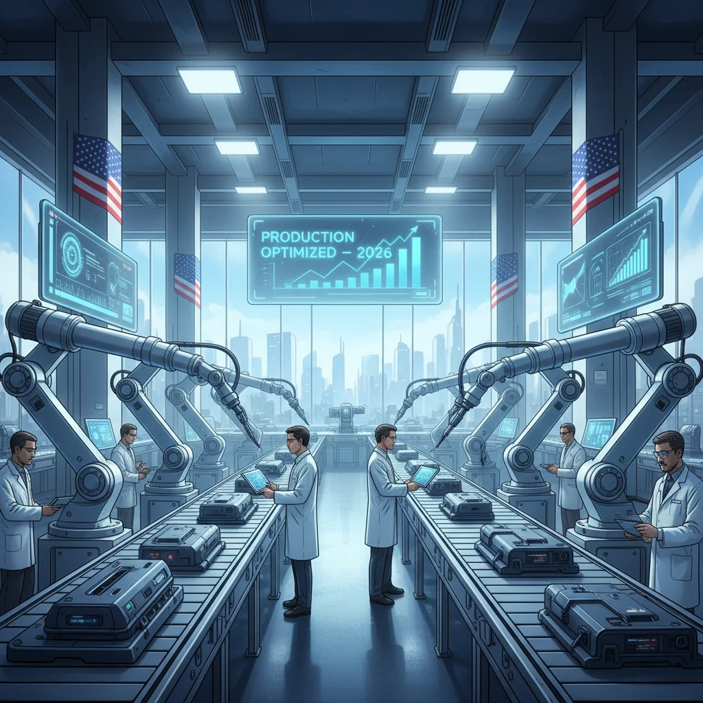 U.S. Manufacturing Revival 2026: Onshoring Drives 1.5% Production Increase