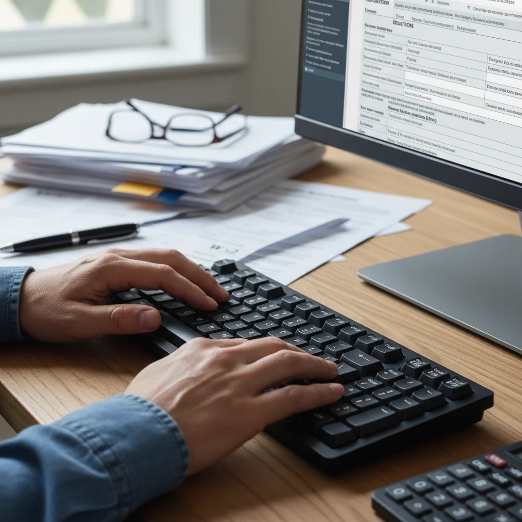 Applying tax deductions digitally
