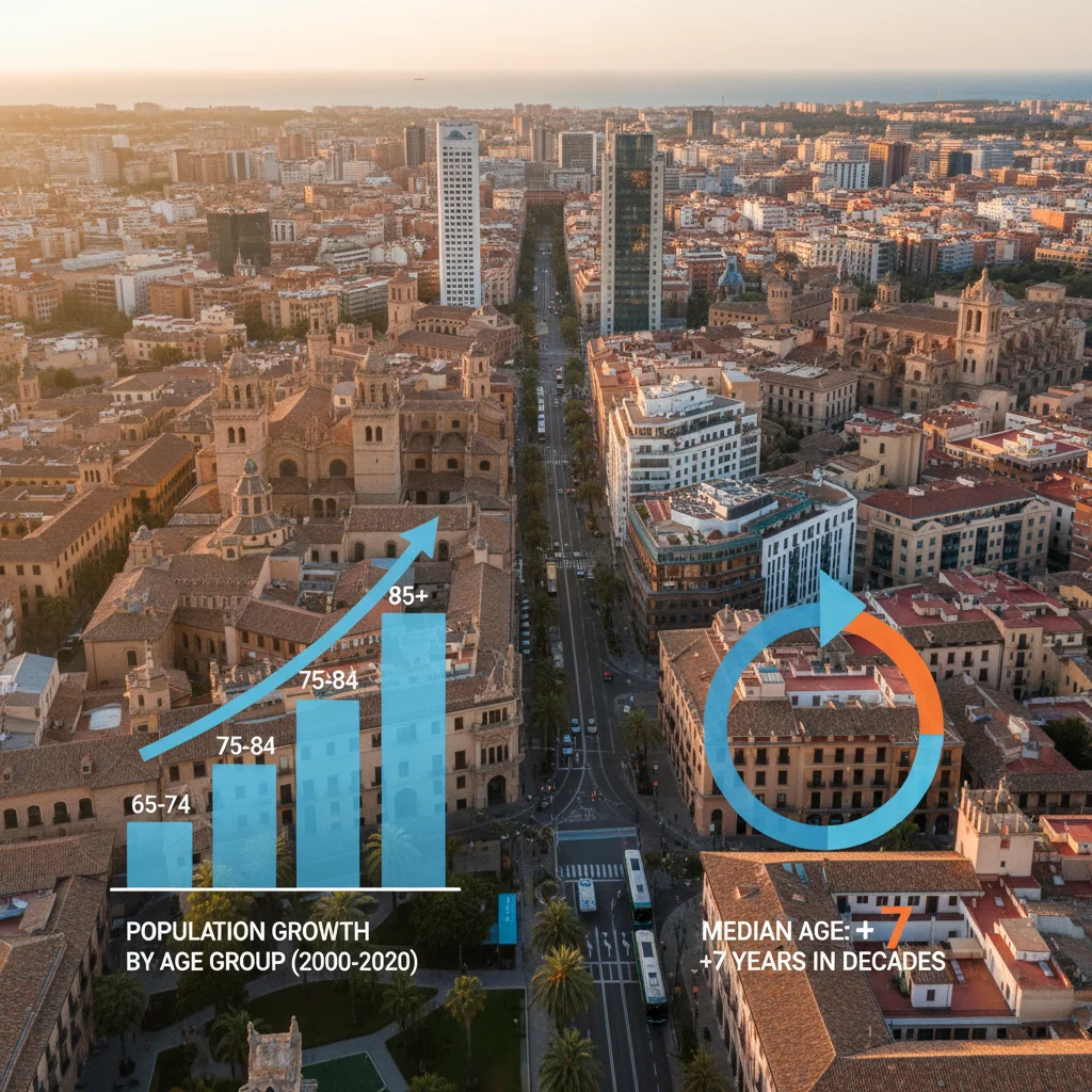 Demographic Shifts in Spain: Elderly Population’s Impact on Service Demands