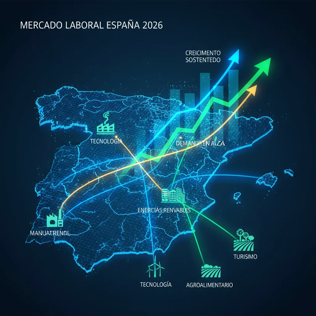 Spanish Labor Market Trends 2026: Top 5 High-Demand Sectors