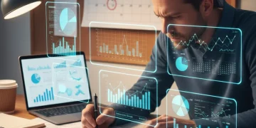 Person analyzing 2026 tax documents for deduction strategies